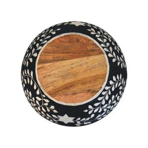 Supports de bol en nacre de luxe, style Art déco incrusté de bois, résistant à la chaleur, pour le Ramadan, l'Aïd, fête, pour gâteau, support à chocolat - Product Image 4
