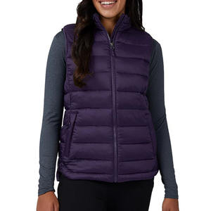 Transpirable Bubble Puffer chaleco deportes invierno al aire libre sin mangas calidad única Puffer chaleco para mujer - Product Image 1