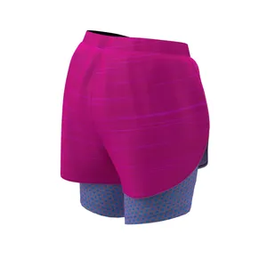 Shorts de course pour femmes avec logo, en spandex, Hot Shorts Sunrise Almond, taille XS - Product Image 2