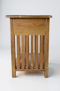 Wooden Bedside <b>Table</b> Nightstand Side Cabinet With Drawers Brown Bedroom <b>End</b> <b>Table</b> - Product Image 4