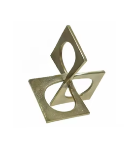 Métal Artisanat Aluminium Debout Vaisselle Sculpture Cadeau Créatif Bureau Décor À La Maison Artisanat pour La Maison Hôtels Restaurant & Bureau - Product Image 4