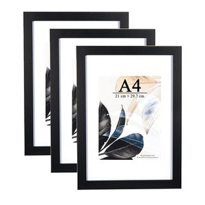 Estilo antiguo tallado en madera maciza Vintage pared artes foto pintura marco para decoración hogar Oficina Mesa montaje en pared decorar - Product Image 2