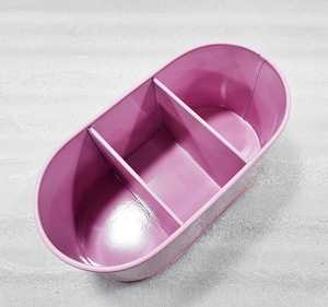 Soporte para utensilios ovalado de metal de hierro Caddy plegable moderno ecológico con acabado de laca para fiestas al aire libre uso en interiores - Product Image 2