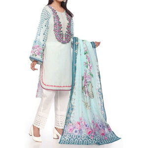 Robe d'été décontractée pour femmes, vêtements islamiques traditionnels indiens, Salwar kameez - Product Image 3