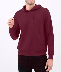 Sweat à capuche homme épais doublé Sherpa sweat à capuche hiver chaud polaire à capuche athlétique entraînement pull à capuche pull extérieur - Product Image 4