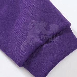Survêtement pour homme à capuche en coton 100% coupe classique, doublure en polaire, taille plus, logo personnalisé, haute qualité - Product Image 6