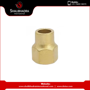 Écrou long évasé en laiton disponible chez un grossiste indien - Product Image 2