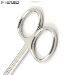 กรรไกรผ่าตัดแบบโค้งสแตนเลสอุปกรณ์ทางการแพทย์ใช้ในการซ่อมแบบแมนนวลขนาด7นิ้ว - Product Image 6