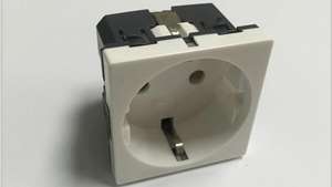 Multi-Support Single Socket <span class=keywords><strong>Mosaic</strong></span> LEG 77210 - German Std - 2P + E sans volets blancs - Product Image 6