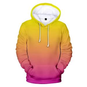 Pull de haute qualité Streetwear coton/polyester solide polaire à capuche sweat ensemble teint uni pour l'hiver - Product Image 5