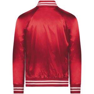 Vestes en Satin personnalisées pour hommes Baseball Satin Sports Team Jacket Whole Sale Rate 2025 Satin Jacket - Product Image 2