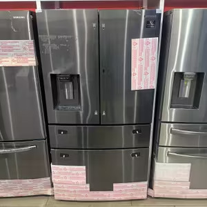 TOM ขายดีมาก ใหม่ล่าสุด 28 คิว ตู้เย็นแบบประตูฝรั่งเศส 4 ประตู ขนาด 21.5 คิว รับประกัน 3 ปี ระบบเสียงรอบทิศทาง - Product Image 1