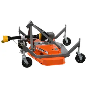 Agricultural Tractor Mounted Mulcher verge Flail Mowers for tree pruning can be turned sideways