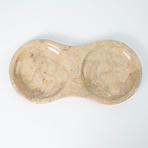 Décoration de salle de bain en marbre brun naturel moderne pour la maison Plateau de coiffeuse élégant pour bijoux Maquillage Rangement pour soins de la peau-Ensembles de salle de bain - Product Image 5