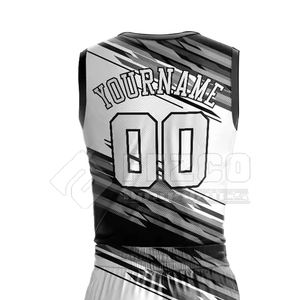 Uniforme de Baloncesto Transpirable de Talla Grande para Hombre al Mejor Precio, Ropa Deportiva sin Mangas de Secado Rápido y Cómoda, 100% Poliéster - Product Image 6