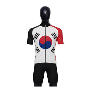Maillot de Ciclismo Personalizado Unisex para Adultos, Antibacteriano, Anti-UV, Transpirable, de Secado Rápido, 100% Poliéster, Tallas Grandes, Servicio OEM - Product Image 1