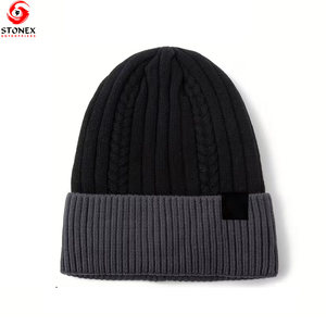 High Quality 100% Acrylic Knitted <b>Beanie</b> <b>Hat</b> for <b>Women</b> & Men Casual Winter Soft Warm Beach Use - Product Image 6