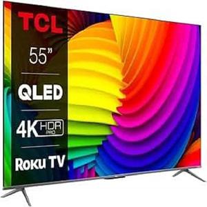 Televisor TCL 55RC630K QLED de 55 Pulgadas, 4K HD, Roku TV (Smart TV con Dolby Vision y Audio) - Product Image 1