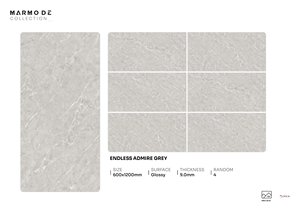 Dalles en porcelaine effet marbre blanc élégant 600x1200, surface polie, revêtement de sol moderne sans joint, idéal pour les intérieurs de luxe - Product Image 6