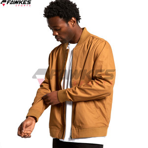 Chaquetas de bombardero personalizadas chaquetas impermeables con cremallera para Hombre Ropa Informal de alta calidad nuevo diseño de moda chaqueta de bombardero para hombre - Product Image 2