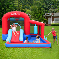 Personnalisation multifonctionnelle disponible Conforme à la norme EN71 Comprend une toboggan Capacité de charge de 135 kg Château gonflable pour fête d'enfants