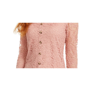 Top in pizzo da donna Ultra Flirt Junior color pesca, taglia media - Product Image 3