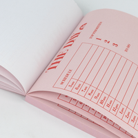 Nouveau design détachez facilement les blocs-notes papeterie cahier imprimé hôtel d'affaires bloc-notes Journal cahier impression