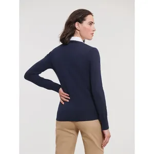 Cardigan en tricot à col en V pour femmes, polos promotionnels personnalisés - Product Image 6