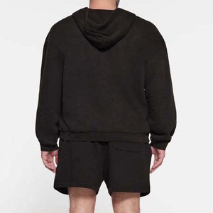 Sudaderas con capucha para hombre con cordón y hombros caídos personalizadas, sudaderas de algodón polar de alta calidad a precio barato, sudaderas con cremallera, sudaderas básicas - Product Image 6