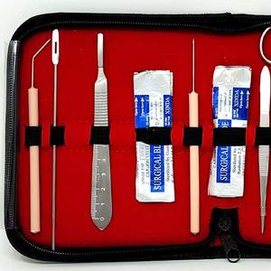 Ensemble de 30 pièces de kit de dissection chirurgical en acier pour étudiants en médecine, laboratoire d'anatomie biologique orthopédique avancée - Product Image 5