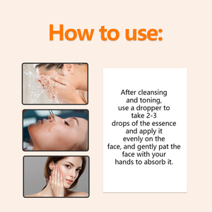 OEM VC Serum Skin Care Hyaluronic Acid <b>Face</b> Serum Natural Organic Aging Whitening Vitamin C Serum - Product Image 4