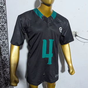Ensemble d'uniformes de football américain pour enfants, manches courtes avec motif animal, technique de sublimation pour les saisons d'été et d'hiver - Product Image 1