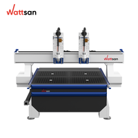Wattsan M1 1616 S2 X 1600*1600 Fraiseuse CNC à double broche de haute précision pour le bois, le métal et plus encore