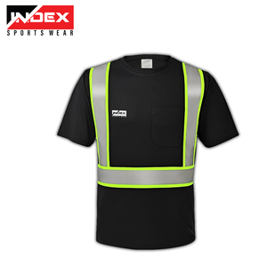 Overol de seguridad de alta visibilidad con rayas reflectantes, ropa de trabajo de construcción Unisex de secado rápido de poliéster de manga larga - Product Image 5