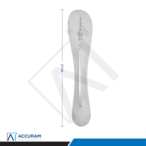 ไม้พายปูนปลาสเตอร์แบบแข็ง Accuram Professional ขนาด 17 ซม. ทำจากสแตนเลส สำหรับงานทันตกรรม ใช้ผสม ปาด ขึ้นรูป แกะสลัก ตัด ได้มาตรฐาน CE - Product Image 4