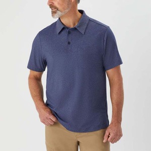 Algodón transpirable High Street Style manga corta verano Venta caliente cómodo hombres Polo camisetas secado rápido hombres Polo camisas - Product Image 2