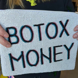 Monedero con cuentas hecho a mano de estilo Vintage, monedero con forro, estilo de Festival, monedero decorativo étnico artesanal, accesorio de moda - Product Image 1