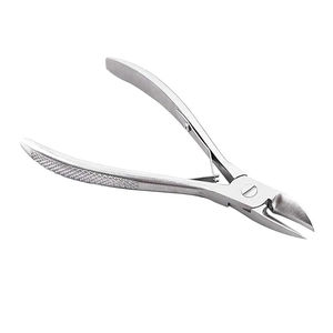 Cutícula de acero inoxidable 2024 profesional de acero inoxidable dedo del pie cortador de uñas personalizado cutícula pinza de uñas - Product Image 3