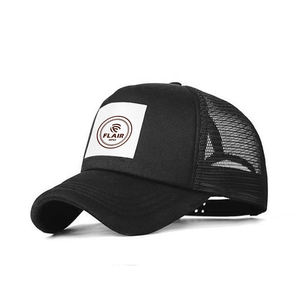 Sombrero de béisbol para exteriores de 5 paneles Vintage para hombre y mujer, Gorras de malla transpirable de verano con ala curva de poliéster 100%, tela de rizo común - Product Image 6