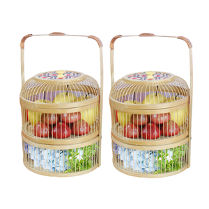 PRODUIT CHAUD Paniers en bambou polyvalents Solutions de rangement naturelles pour tous les coins de votre maison - Product Image 1