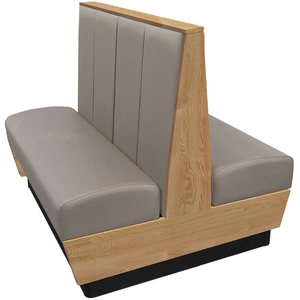 Banco de consola de pared con respaldo alto, diseños personalizados para centro comercial, escuela, restaurante, cafetería, gran oferta de madera de piel sintética falsa Original para hoteles - Product Image 6