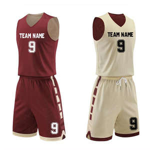 Conjunto de Uniforme de Baloncesto Reversible Personalizable OEM, Multicolor, Popular, para Equipos, Diseño de Ropa Deportiva, Chaleco Deportivo - Product Image 1