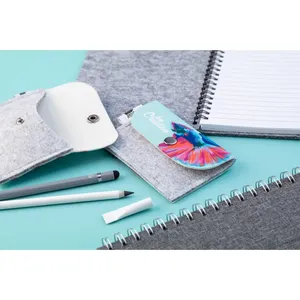 Borse Promozionali Sostenibili in RPET CreaFelt, Portamonete per Merchandising - Product Image 3