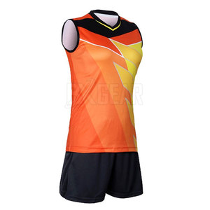 El mejor uniforme de voleibol ligero diseñado para mejorar el rendimiento del jugador hecho de tela transpirable y duradera - Product Image 3