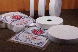 Chất lượng cao Trắng đàn hồi băng cuộn laxmi elastics trắng đàn hồi băng cuộn stretchability độ bền và mịn hoàn thiện - Product Image 4