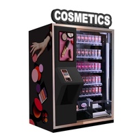 Máquina Expendedora de Productos de Belleza con Pantalla Táctil de 10 Pulgadas, Autolimpieza y Desinfección, Conexión 5G/Wi-Fi, Acero Inoxidable, Integración POS 20-150