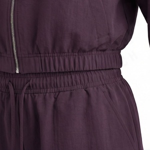 Chaqueta Deportiva Cortavientos Impermeable Ligera de Poliéster para Mujer, con Capucha, Estampado Personalizado, para Invierno - Product Image 5