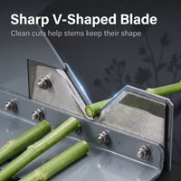 Coupe-tiges durable à haute productivité, guillotine fixe pour l'élagage des plantations de jardin et l'utilisation en fleuriste