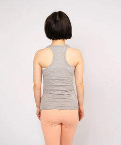 Fortuners-Camiseta de entrenamiento de algodón hecha a medida para mujer, Top corto de gimnasio para correr, camisetas sin mangas deportivas para Yoga - Product Image 5