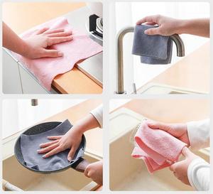 Paño de Cocina de Microfibra Tejida de Alta Calidad, Personalizado, 180GSM, 30x30cm, Súper Absorbente, Suave, de Secado Rápido y Ecológico, Marca <span class=keywords><strong>Lenna</strong></span>, Venta al Por Mayor - Product Image 5